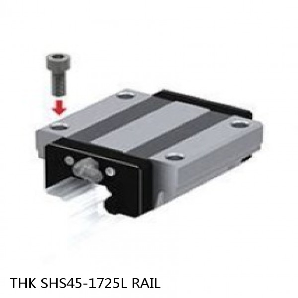 SHS45-1725L RAIL THK Linear Bearing,Linear Motion Guides,Global Standard Caged Ball LM Guide (SHS),Standard Rail (SHS)