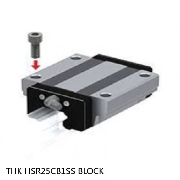 HSR25CB1SS BLOCK THK Linear Bearing,Linear Motion Guides,Global Standard LM Guide (HSR),HSR-CB Block