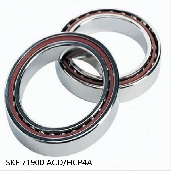 71900 ACD/HCP4A SKF High Speed Angular Contact Ball Bearings