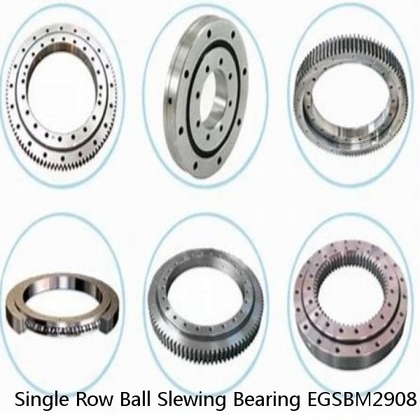 Single Row Ball Slewing Bearing EGSBM2908 2686 64