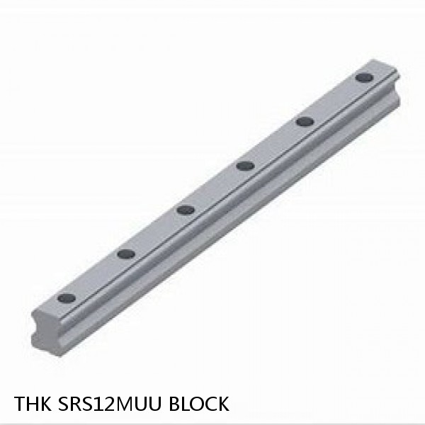 SRS12MUU BLOCK THK Linear Bearing,Linear Motion Guides,Miniature Caged Ball LM Guide (SRS),SRS-M Block