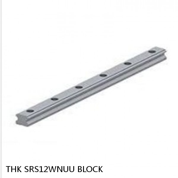 SRS12WNUU BLOCK THK Linear Bearing,Linear Motion Guides,Miniature Caged Ball LM Guide (SRS),SRS-WN Block