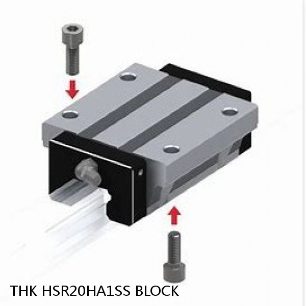 HSR20HA1SS BLOCK THK Linear Bearing,Linear Motion Guides,Global Standard LM Guide (HSR),HSR-HA Block