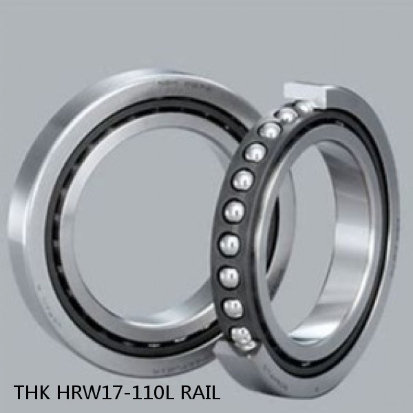 HRW17-110L RAIL THK Linear Bearing,Linear Motion Guides,Wide, Low Gravity Center LM Guide (HRW),Wide Rail (HRW)