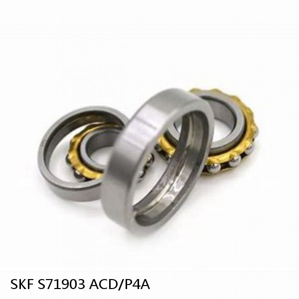 S71903 ACD/P4A SKF High Speed Angular Contact Ball Bearings